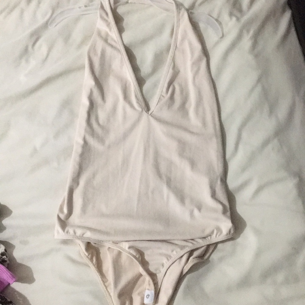 Cream bodysuit
